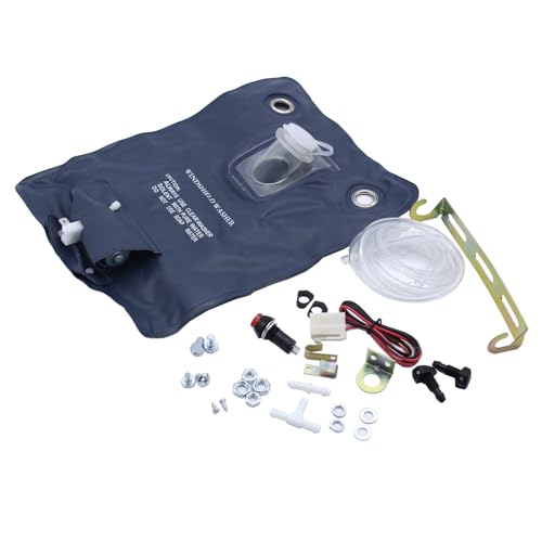 YUCHENSHLP Bomba universal para limpiaparabrisas de 12 V con kit de bolsa de botella para coche clásico