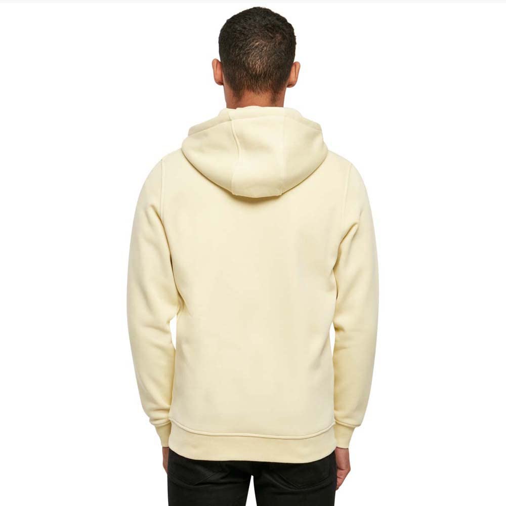Build Your Brand Męska bluza z kapturem Heavy Zip Hoody, miękka żółta, XL
