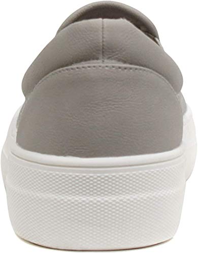 Soda Flat Women Shoes Slip On Loafers Casual Sneakers Memory Foam Insoles Hidden Platform/Flatform Round Toe Croft-G4