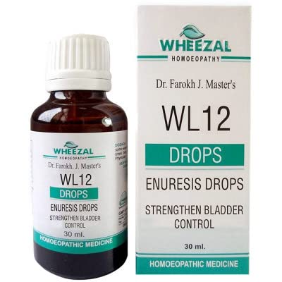 Wheezal WL-12 Enuresis Drops (30ml) (PACK OF TWO)