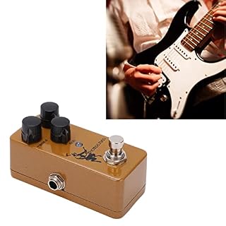 Mini pédale d’overdrive, le tampon de pédales d’effet Overdrives dirige le mode métal serré or argent pour les… - Les Beatles, Paul McCartney, John Lennon, RIngo Starr, George Harrison Mini pédale d'overdrive, le tampon de pédales d'effet Overdrives dirige le mode métal serré or argent pour les… – Image 5