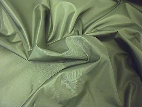 Tissu imperméable nylon enduit PU vert olive : fini le mobilier trempé par la pluie