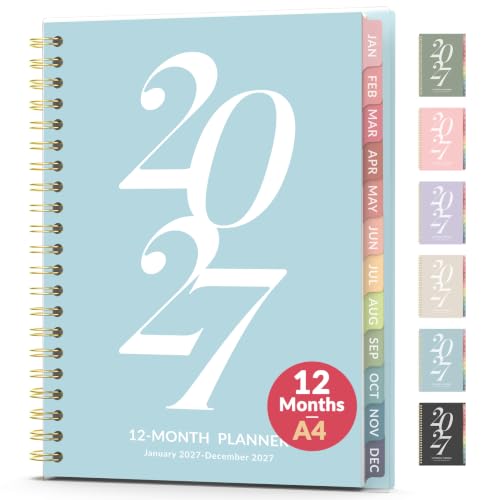 Forvencer 2027 Planner, Weekly and Monthly Calendar, Jan - Dec 2027,8.5x11"