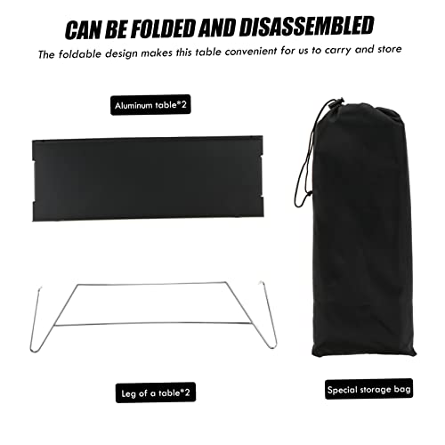 Table de Camping Pliante Ultra-Légère pour Manger Partout Confortablement - 6