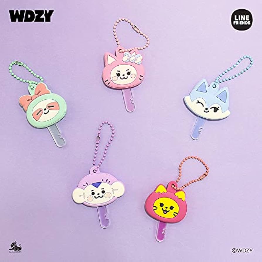 WDZY TUK キーホルダー SK JAPAN ITZY TUK Plush Pouch WDZY