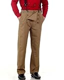 Steampunk Victorian Cut Brown Architect Pants - Size Large