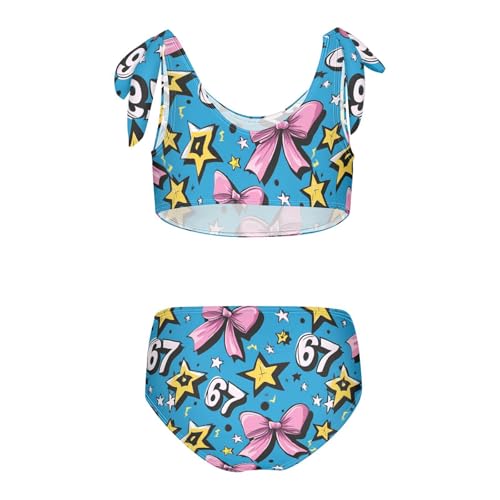 Image of Boccsty Summer Girls Swimsuits Kids Bikini Sets 2 Pcs Bathing Suit for 3T-12T