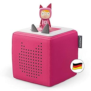 tonies Toniebox starterset incl. 1 creatief figuur – audiospeler voor luisterboeken en liedjes voor kinderen, eenvoudig…