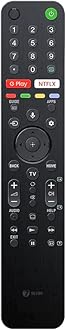 7 SEVEN® Compatible with Sony Bravia TV Remote RMF-TX500p Model Suitable A8H X8500G X9500G X8000H Series KD-65X8577G KD-55X8577G Smart 4K LED UHD HDR Android Televison with Bluetooth Voice Command