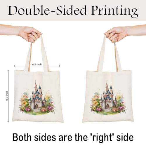 Bolso tote reutilizable Magic Canvas para compras y viajes, estilo fantasía miniatura 2
