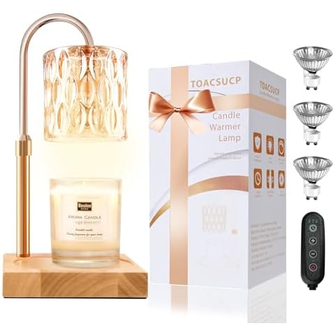TOACSUCP Candle Warmer Lamp Cover