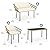 YITAHOME 4 Pieces Patio Furniture Set, Wicker Outdoor Bistro Set, All-Weather Rattan Conversation Set with Loveseat Chairs Table Cushions for Backyard, Pool, Deck, Garden – Beige