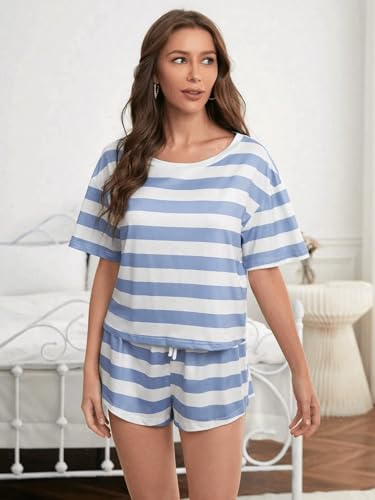 SMOWKLY Cotton Blend Printed Nightsuit||Everyday Nightsuit||Night Dress||Shorts Set||Pajama Set for Women - Image 5