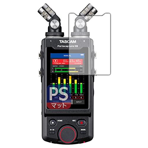 PDA�H�[ TASCAM Portacapture X8 �p PerfectShield �ی� �t�B���� [�f�B�X�v���C���p] ���˒ጸ �h�w�� ���{��