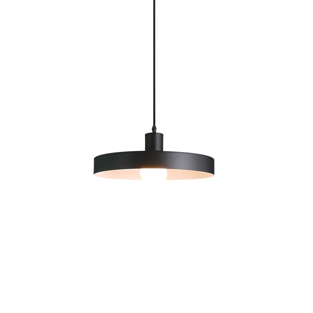 Plafond light loft suspendu moderne et grand lustre art de restaurant nordique noir
