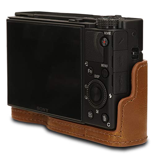 Funda de cuero MegaGear MG1732 para Sony DSC-RX100 VII miniatura 7