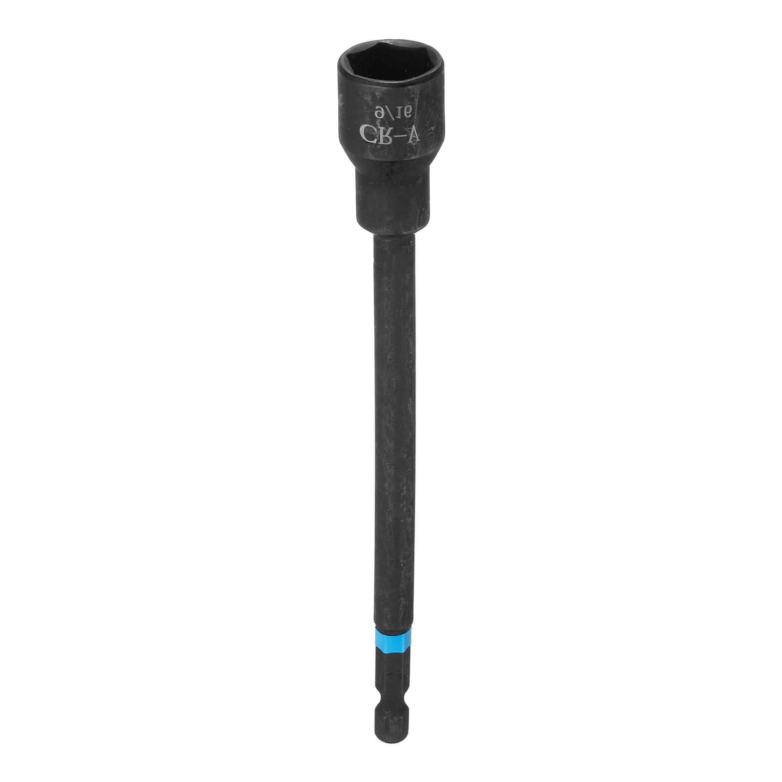sourcing map Nut Driver Drill Bit 9/16" Socket 1/4" Hex Shank 6" (150mm) Magnetic 6-Point Sockets Quick Change Cr-V Steel Bolt Setters for Power Drill Drivers