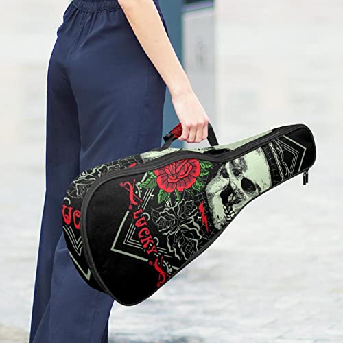 Xingruyun Sac Ukulélé Crâne Fantaisie Étui Pour Ukulélé 23 Pouces Pour Tenor Soprano Concert Étanche Housse Pour Ukulélé - Les Beatles, Paul McCartney, John Lennon, RIngo Starr, George Harrison Xingruyun Sac Ukulélé Crâne Fantaisie Étui Pour Ukulélé 23 Pouces Pour Tenor Soprano Concert Étanche Housse Pour Ukulélé – Image 7