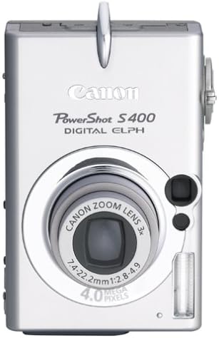Canon PowerShot S400 4MP Digital Camera w/ 3x Optical Zoom
