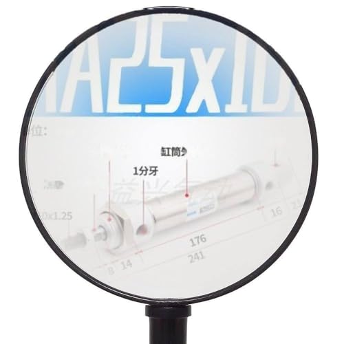 Cylindre pneumatique MA25x100 en acier inoxydable haute résistance double action