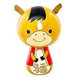 【公式 こけし屋 卯三郎の孫 kokechi】 午年(うま) 干支こけし 正月飾り 健康祈願 日本製 伝統工芸品 (福うま)