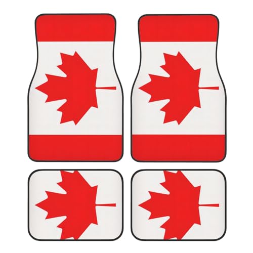Tapis de voiture drapeau canadien pour protéger le sol des SUV et camions