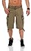 Produktbild Geographical Norway Herren Cargo Shorts Panoramique Bermuda inkl. Gürtel, Mastic, Gr:XXL