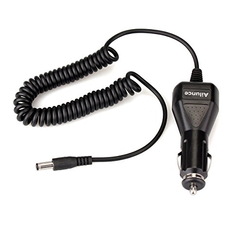 Retevis Ailunce HD1 Radio Car Charger 12V-24V Long Cable with LED Light Compatible with Ailunce HD1 Retevis RT5 RT29 RT87 RB23 Walkie Talkies Charger Station (1 Pack)