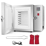 menglanchang Hochtemperatur-Ausbrennofen (Upgrade 2026), Kompakter 1500-W-Ausbrennofen, 800 °C-Ofen FüR Schmuckherstellung, Zahnguss, Wachs, Metallton, Sintern Und 3D-Harz-Ausbrennung