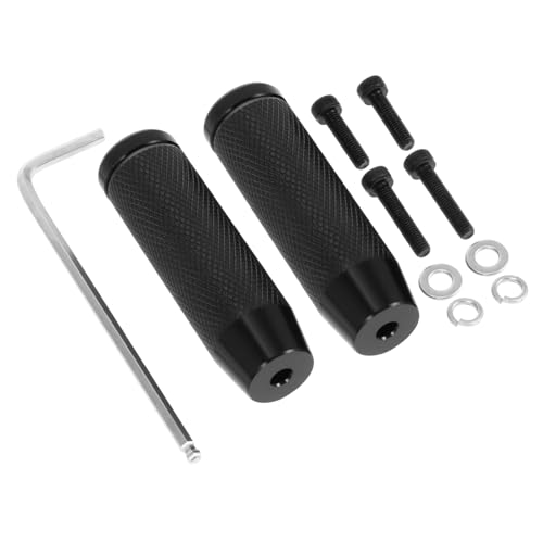 LIOOBO Foot Bicycle Pegs 1 Pair Pedals Pegs for Bicycles Aluminum Alloy Easy Installation