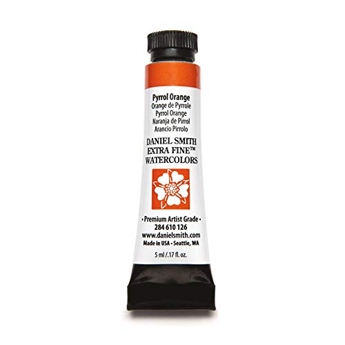 Daniel Smith ダニエル・スミス 水彩絵具 5mlチューブ (Pyrrol Orange) 284610126