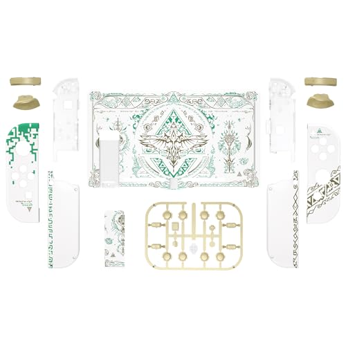 Coque Switch phosphorescente motif Totem gravé boutons inclus - 2