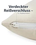 Trautesheim Bettwäsche Set mit Dackelmotiv (2-teilig) – Bettwäsche 135x200cm mit Kissenbezug 80x80cm – Bettbezug aus 100% nachhaltiger Baumwolle