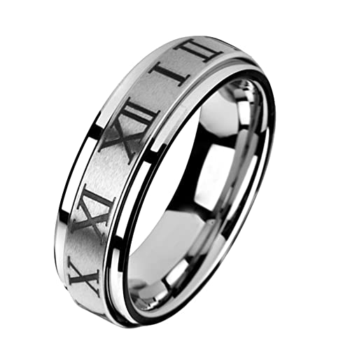 Bague Homme Acier Inoxydable Noir Et Bleu - Style Croix - HIJONES - 14,1g Bague Turquoise Argent Bague Homme Acier Inoxydable Noir Et Bleu - Style Croix - HIJONES - 14,1g Bague Turquoise Argent