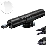 Compact et Portable : Compact, pratique et léger, ce brise vitre coupe ceinture se place facilement n'importe où dans votre voiture. Le support inclus assure un maintien sûr et est fourni avec des attaches adhésives pour une fixation facile. brise vitre coupe ceinture permet un accès rapide en cas d'urgence.