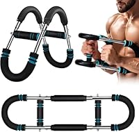 ZUSKYZU Shaker Twister Armtrainer, U-förmiger Twister-Armtrainer, Verstellbarer Brust-Expander, Oberschenkel-Master-Trainer, Körperstärke, Fitnessgerät, formt den perfekten Körper für Männer