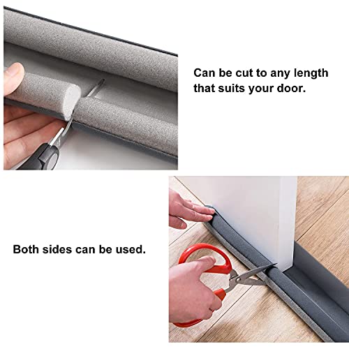 EXLECO 4Pezzi Paraspifferi Sottoporta Paraspifferi...