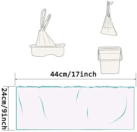 100 Pack Potty Chair Liners Disposable,Drawstring Training Toilet Seat Liner Bags Cleaning Bag for Kids Toddlers Outdoors Travel - 1