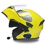 Komfort- und Sicherheitsmotorradhelm: Leichte ABS-Verbundschale und EPS-Schaumstofffutter, starker Schlagfestigkeit, gute Stabilität, bester Schutz und ein komfortables Fahrerlebnis.