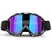 ZDATT Motorcycle Goggles - Glasses Dirt Bike ATV Motocross Anti-UV Adjustable Riding Offroad Protective Combat Tactical Military Goggles for Men Women Kids Youth Adult