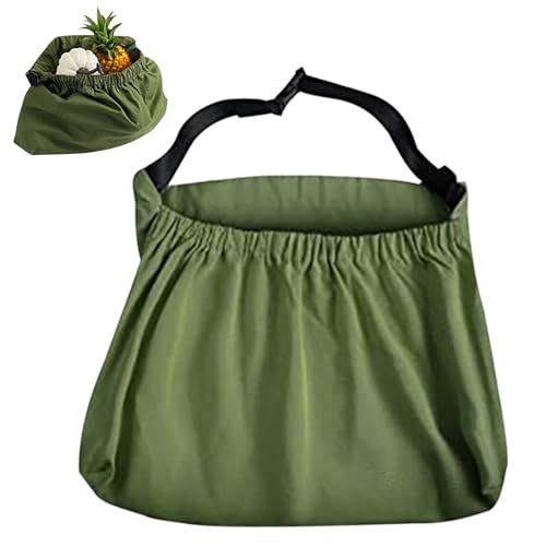 Grembiule da giardinaggio con cintura per attrezzi | con tasche | regolabile in tela traspirante per agricoltura piantare verdure raccolta