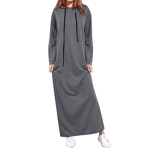 Robe longue de vacances à manches longues pour vos week-ends cocooning et sorties décontractées
