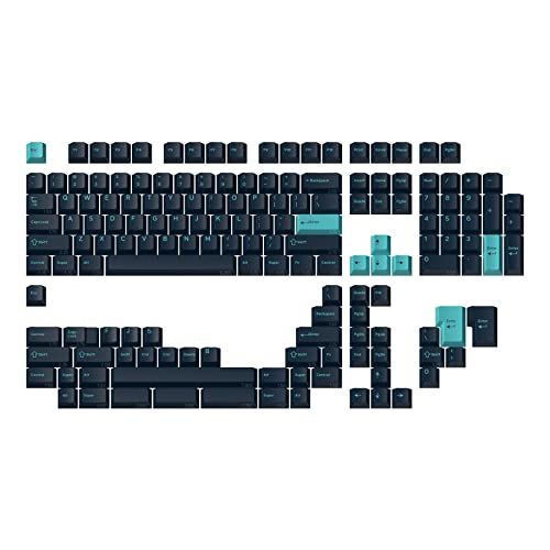 DROP DCX Dusk Keycap Set, Doubleshot ABS, Cherry MX Style Keyboard Compatible with 60%, 65%, 75%, TKL, WKL, Full-Size, 1800 layouts and More