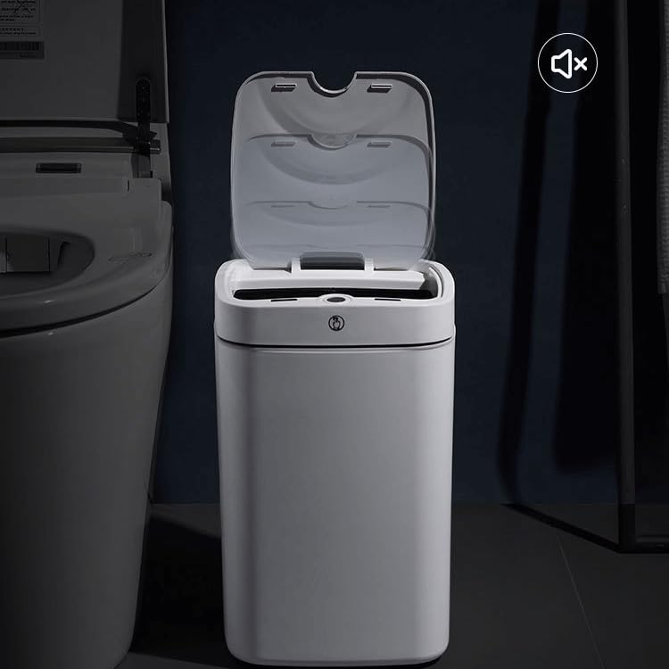 Bathroom Smart Sensor Trash Can Bucket Automatic Bin for Kitchen Toilet Wastebasket Home image 5