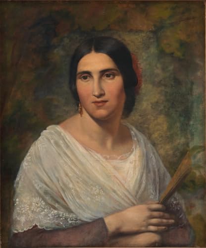 Toile une femme romaine pour décoration murale salon et bureau