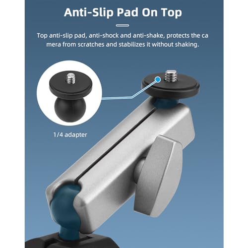 Support caméra moto de structure solide robuste et orientable au guidon - 6