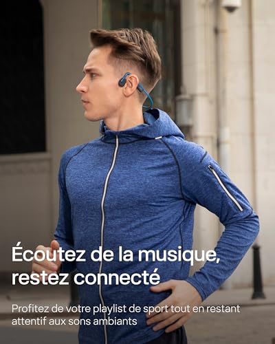 Casque conduction osseuse idéal pour la course à pied SHOKZ OpenMove - 4