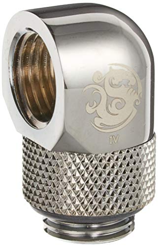 Bits Power Cooled PC Fitting Personal Computer Water Reservoir Sled Tube Compression Rotary Screw Adapter Extender Expansion Parts (BP-BS90R)