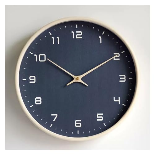 Horloge en bois murale créative XJBTBA grande taille décoration salon