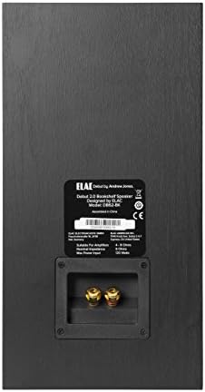ELAC Debut B6.2 Shelf Speaker Black Decorative
